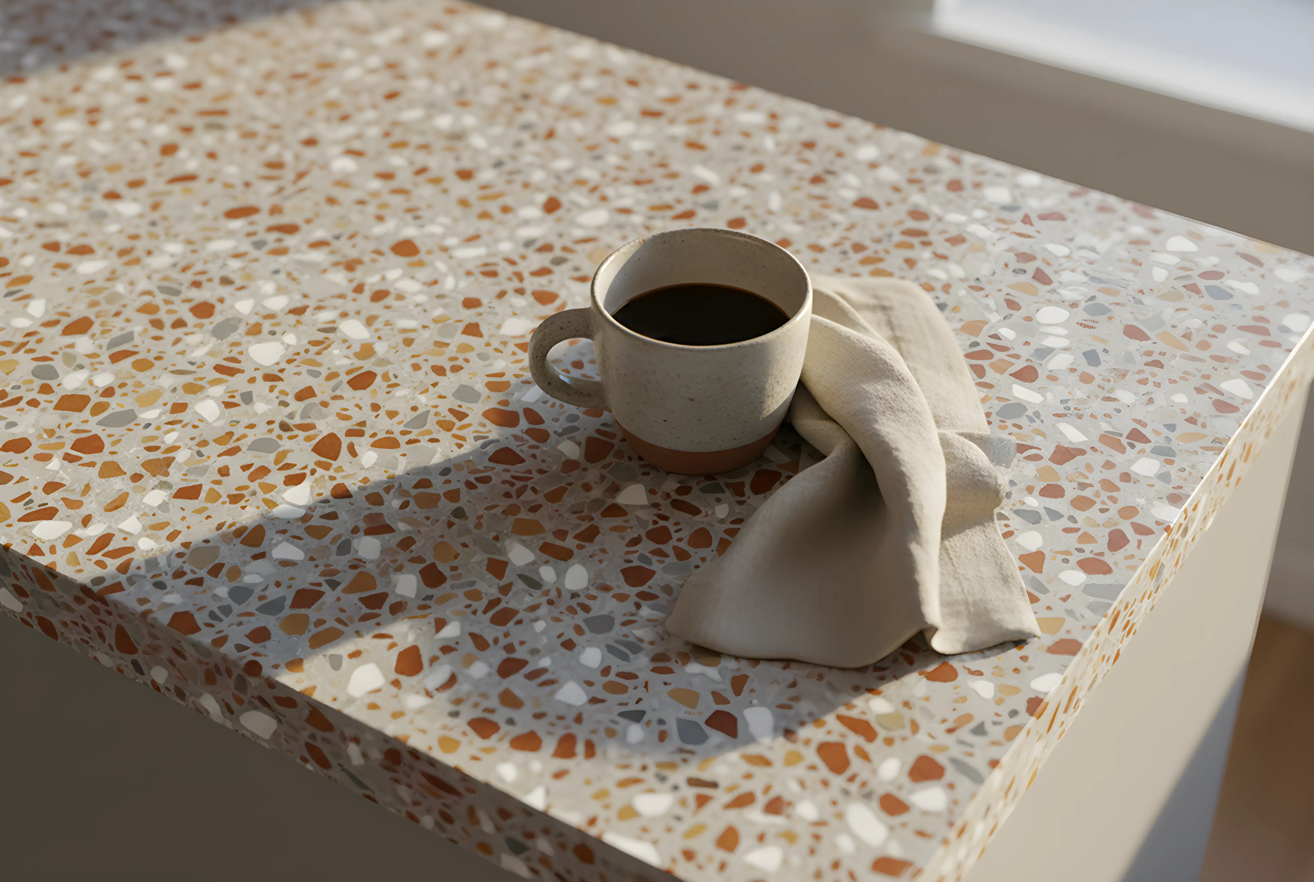 Betonlook Composiet Aanrechtblad